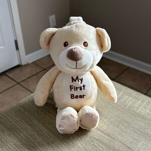 NWOT … KELLYTOY “My First Bear” Rattle Plush